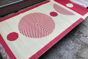 25涼夏の会　～8.26=織と染め=・佐藤多香子・藤田歩・山内武志、岡山・花ござ・小田中紘一