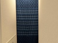 佐藤多香子さん、公基さん親子の間仕切り